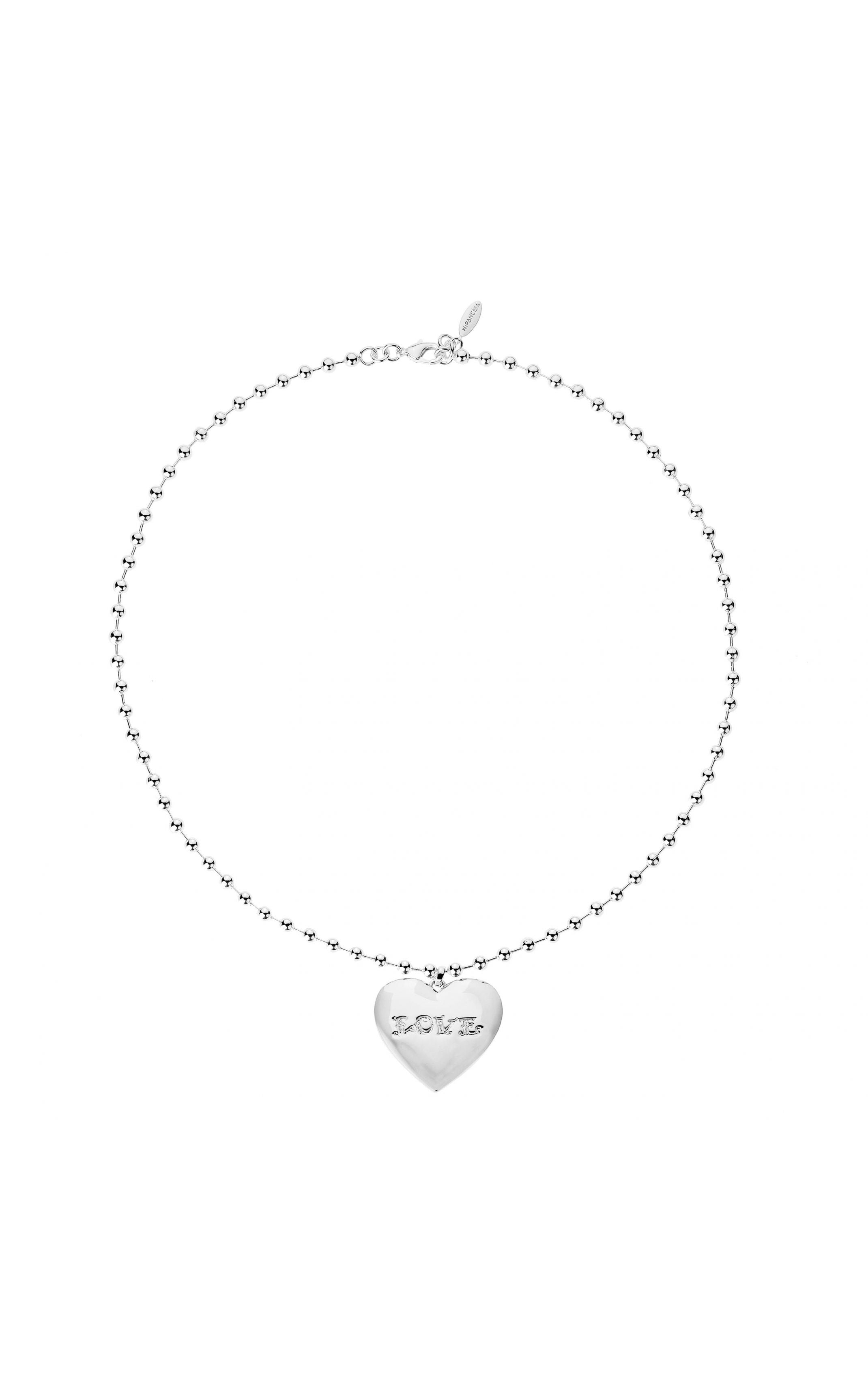  Collier Loveme Argenté