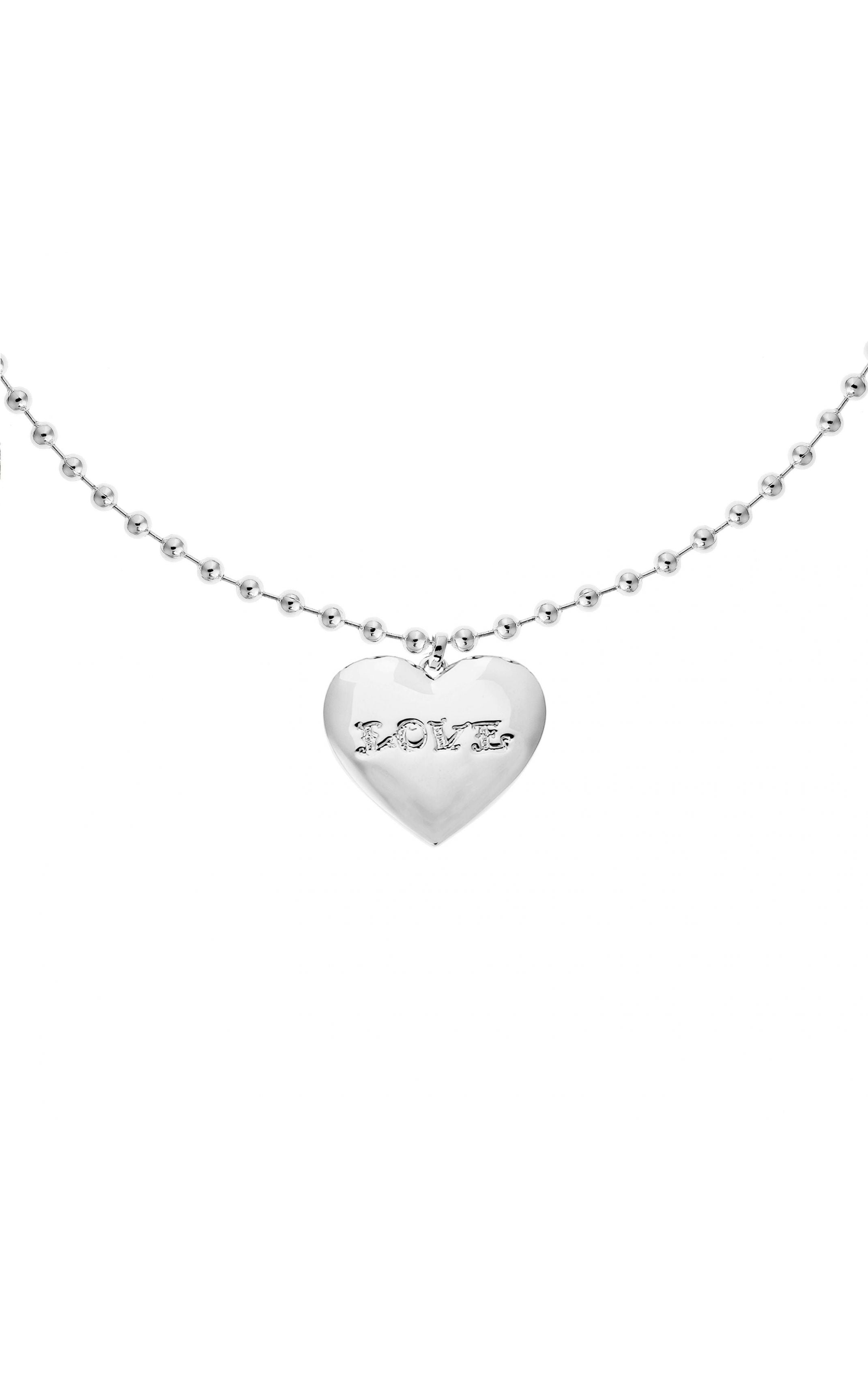  Collier Loveme Argenté