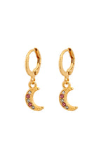  Boucles D'oreilles LUNA OR -Hipanema X Biotyfull Box