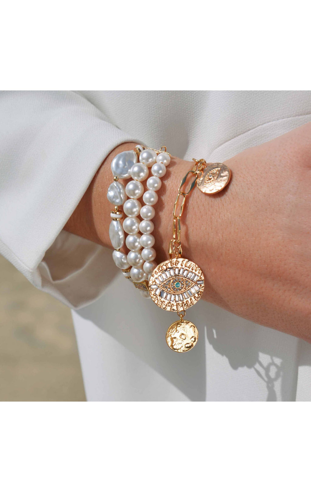  Bracelet Marabout Doré