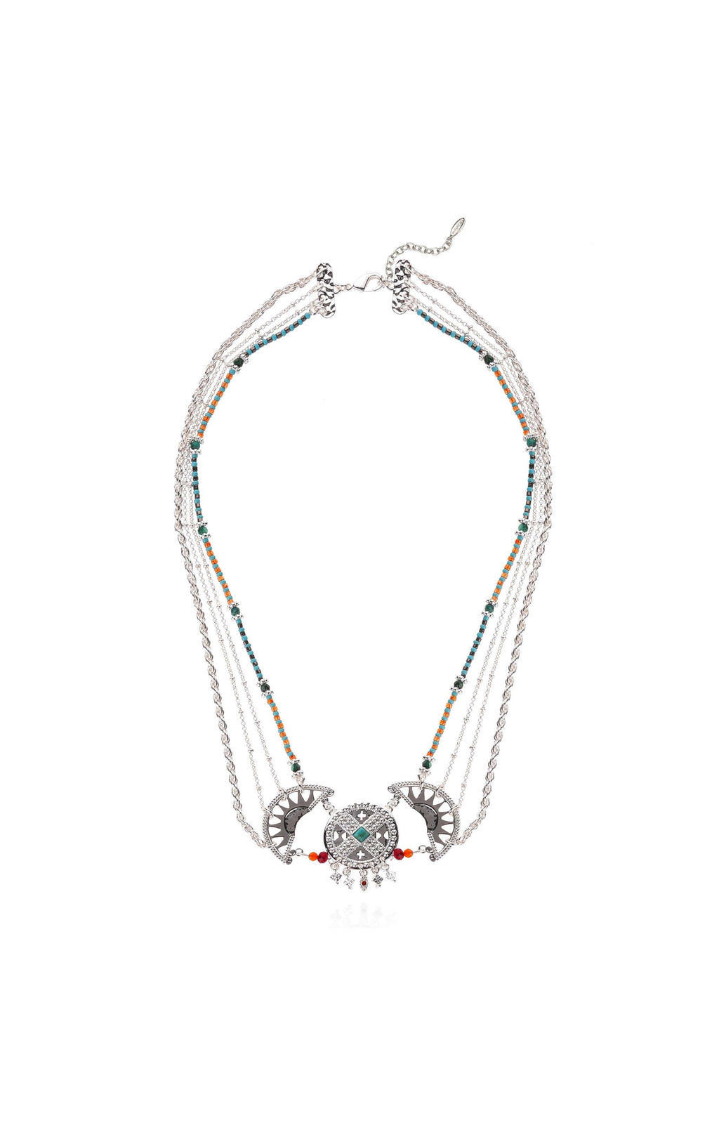  Collier Maraja Argenté