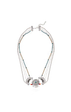  Collier Maraja Argenté