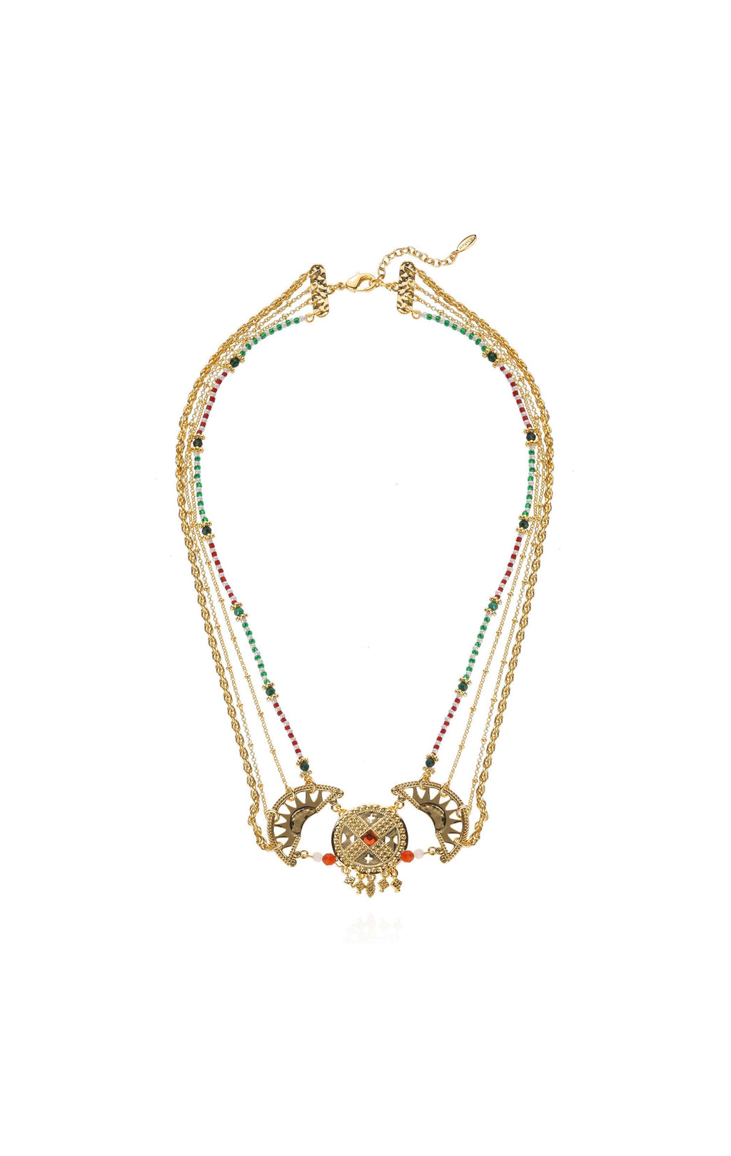  Collier Maraja Doré