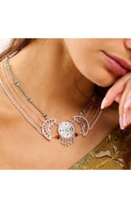  Collier Maraja Argenté