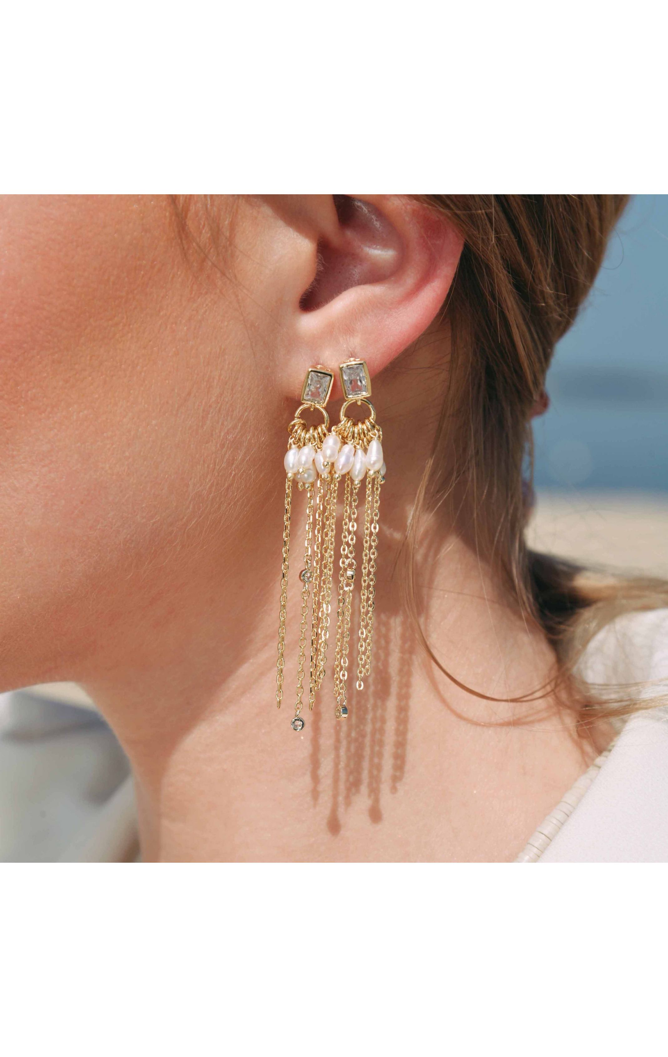  Boucles D'oreilles Marina Doré