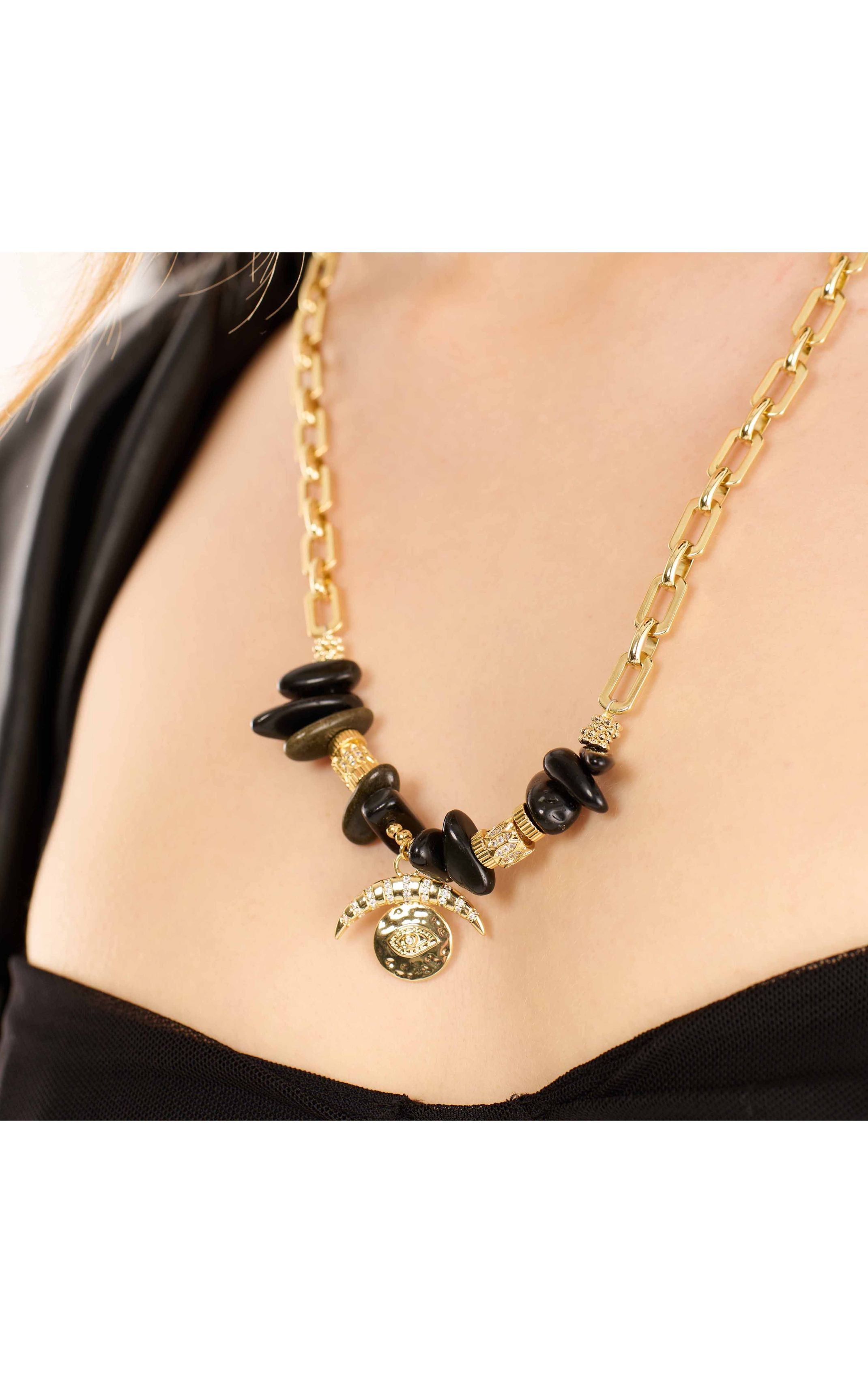  Collier Maravillas Noir