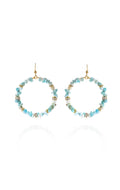  Boucles D'oreilles Martinika Turquoise