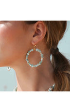  Boucles D'oreilles Martinika Turquoise