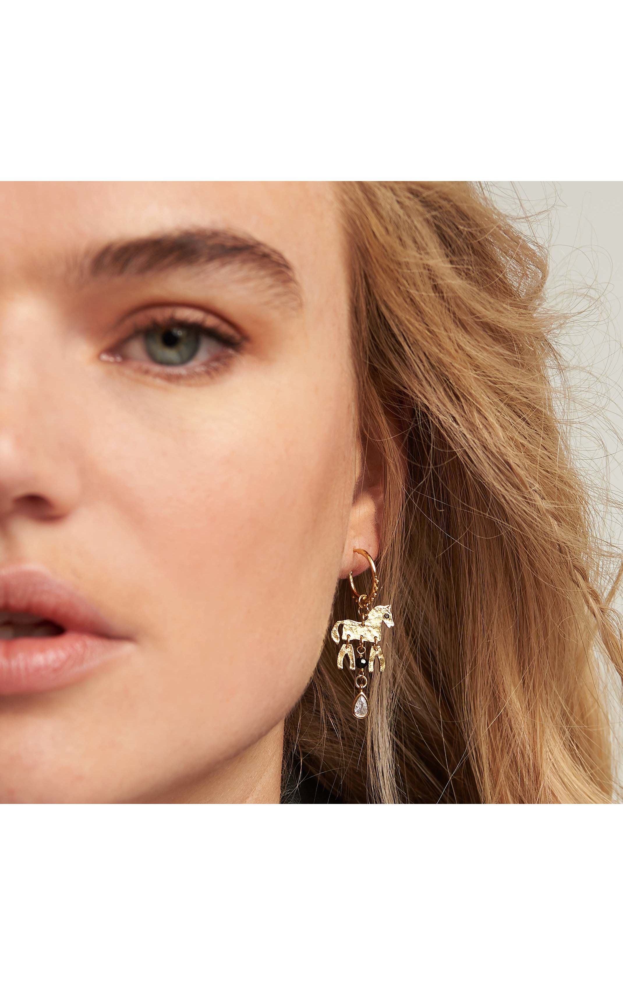  Boucles D'oreilles Mustang