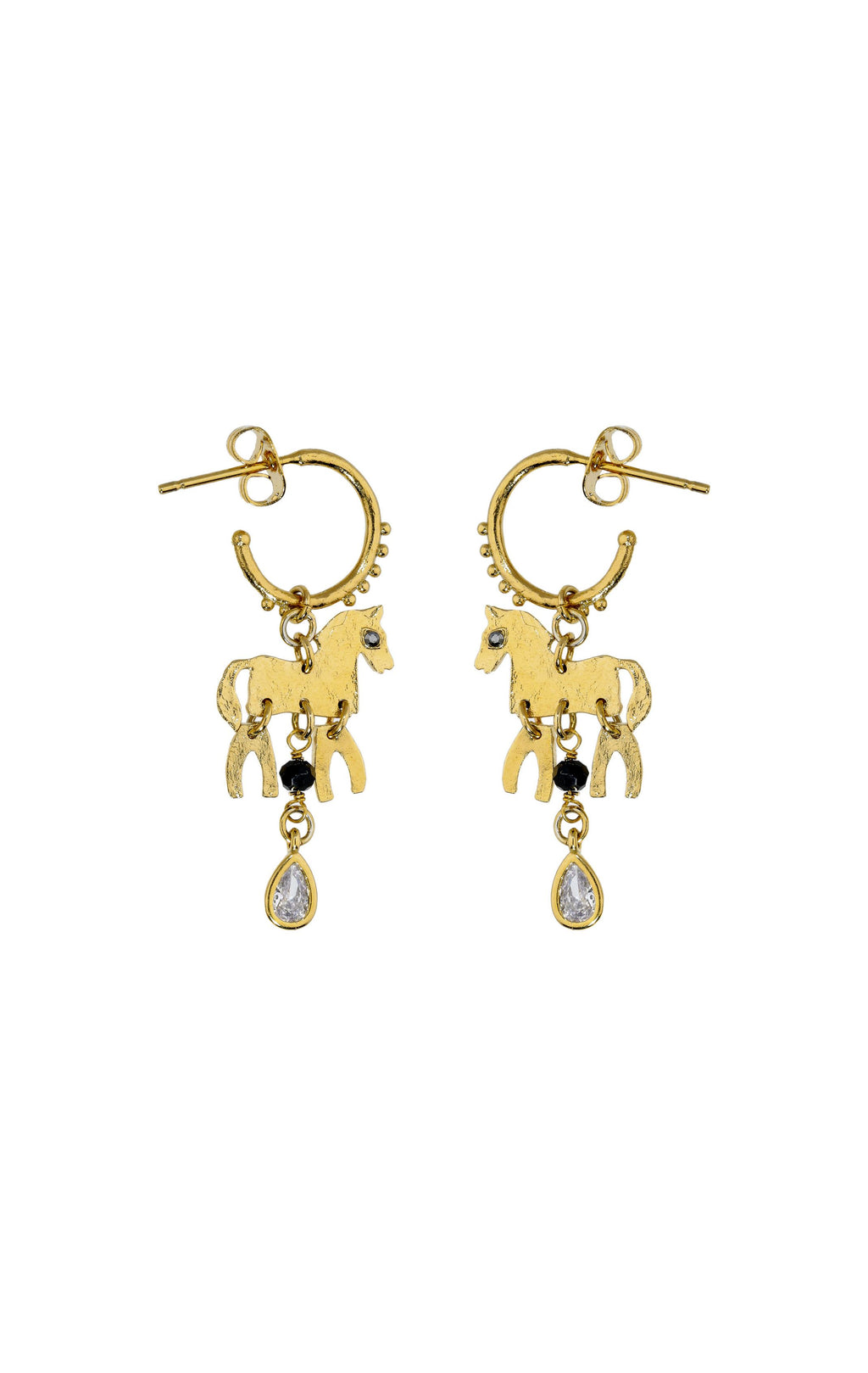  Boucles D'oreilles Mustang