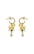  Boucles D'oreilles Mustang