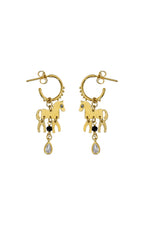 Boucles D'oreilles Mustang