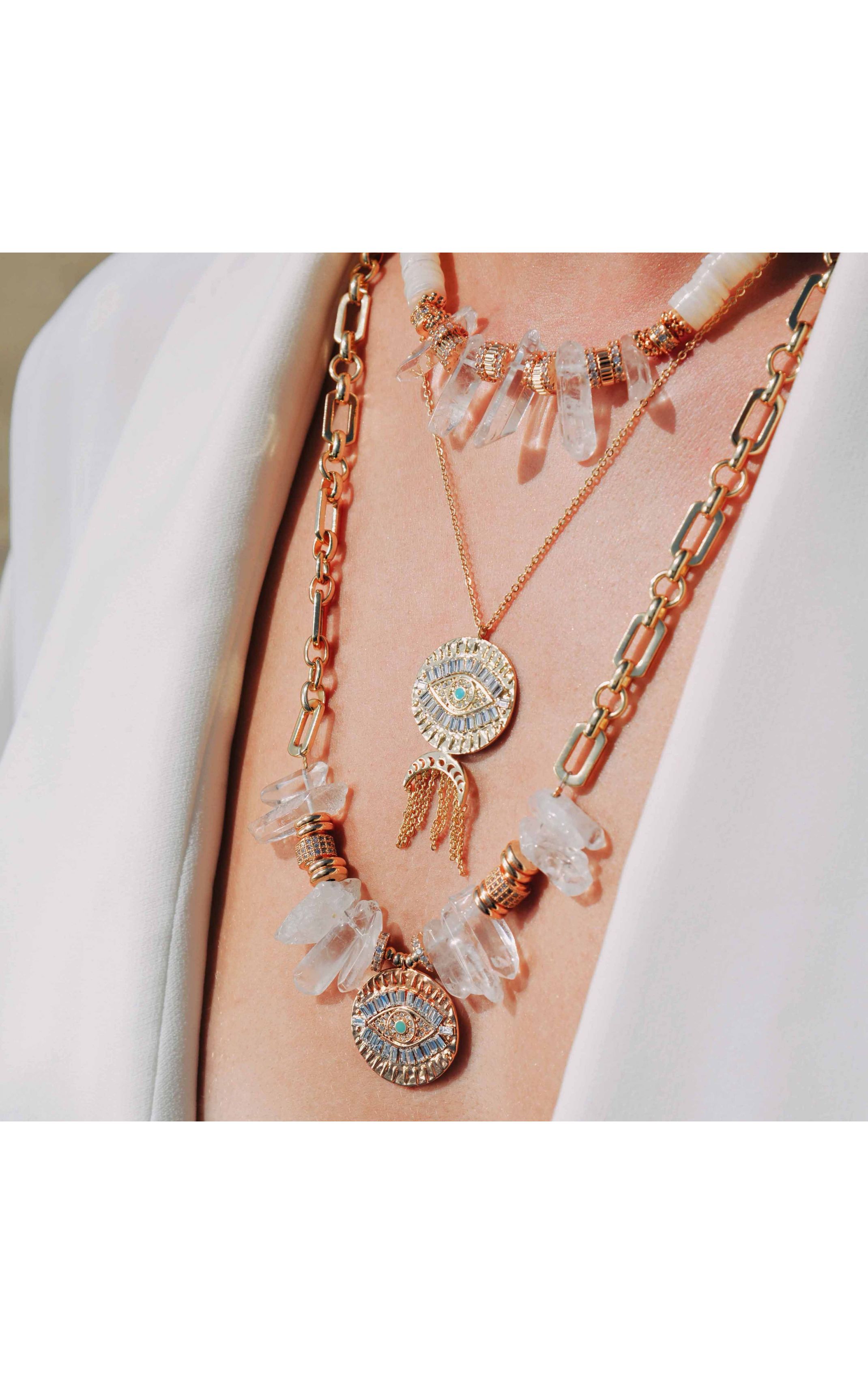  Collier Mythe Doré