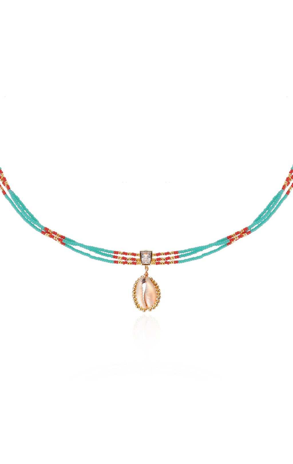  Collier Nymphe Turquoise