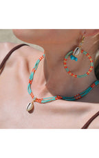  Collier Nymphe Turquoise
