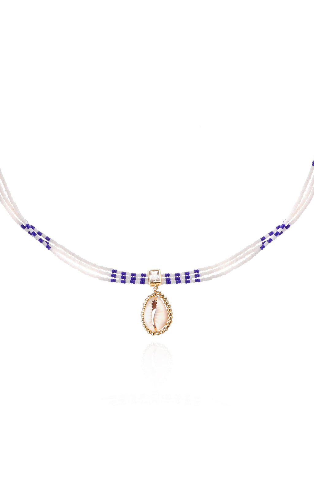  Collier Nymphe Blanc