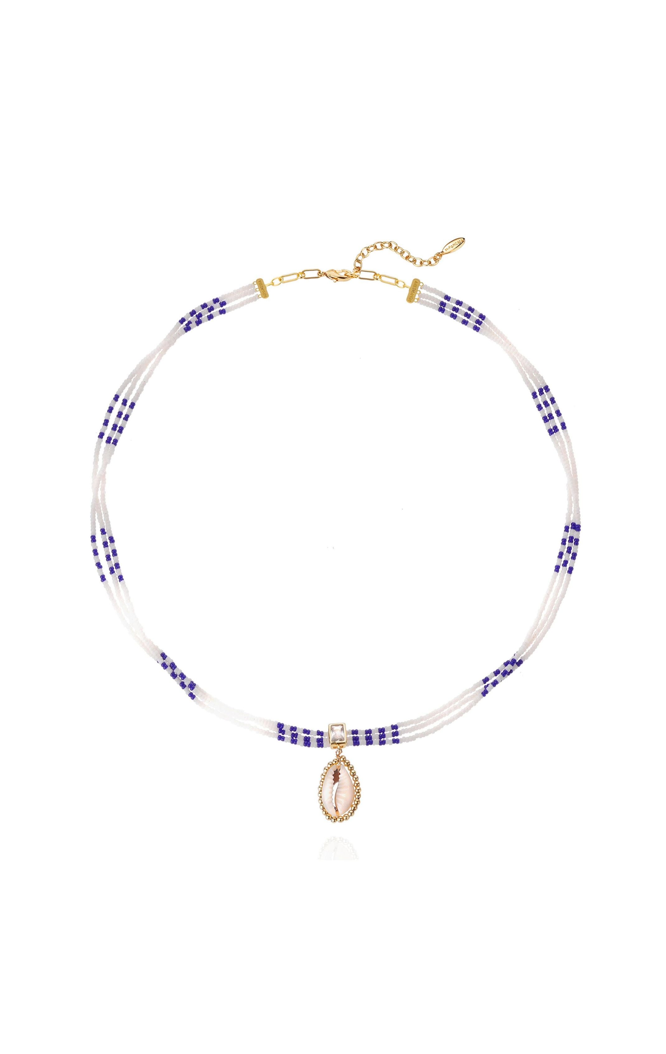  Collier Nymphe Blanc