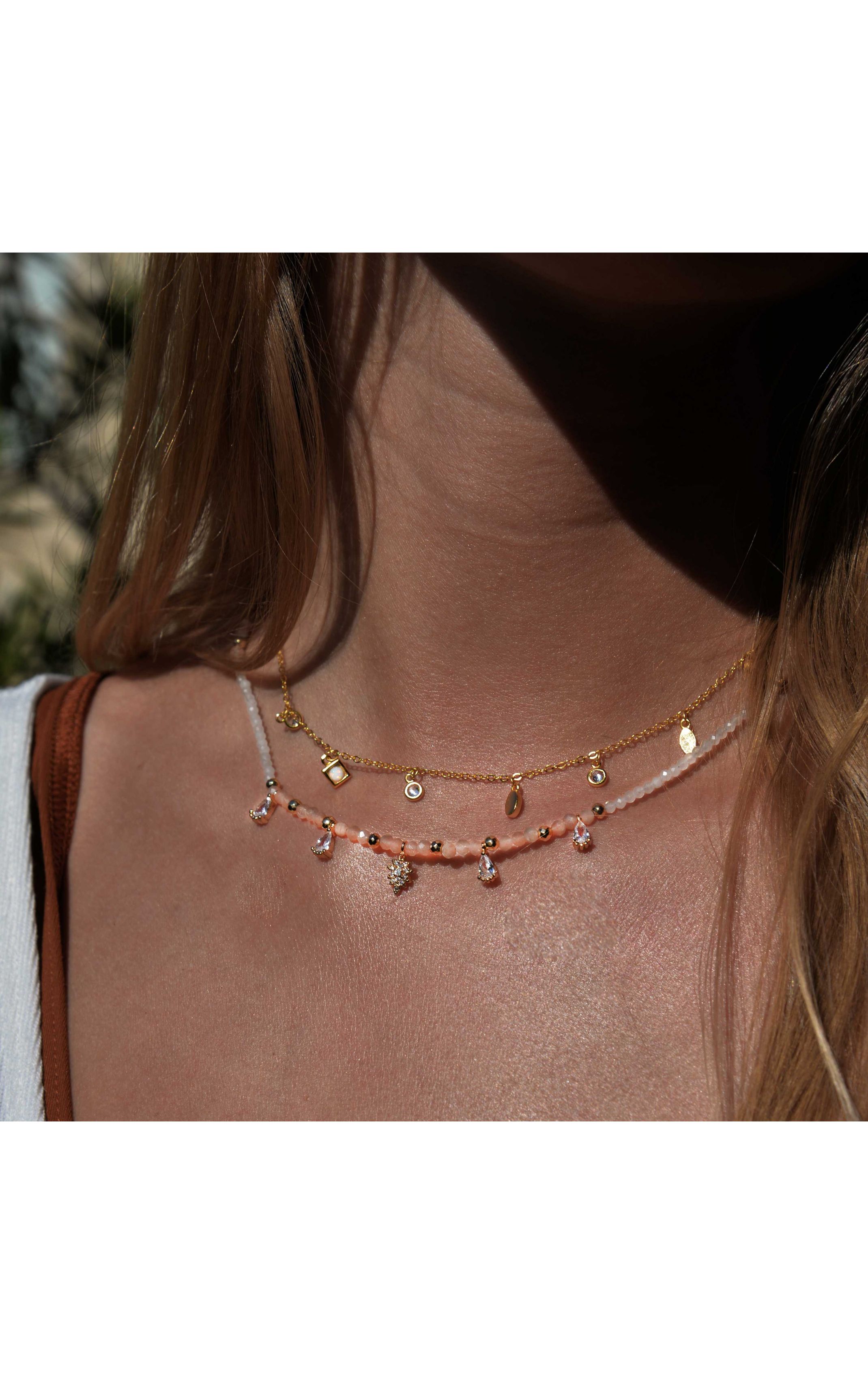  Collier Opaline
