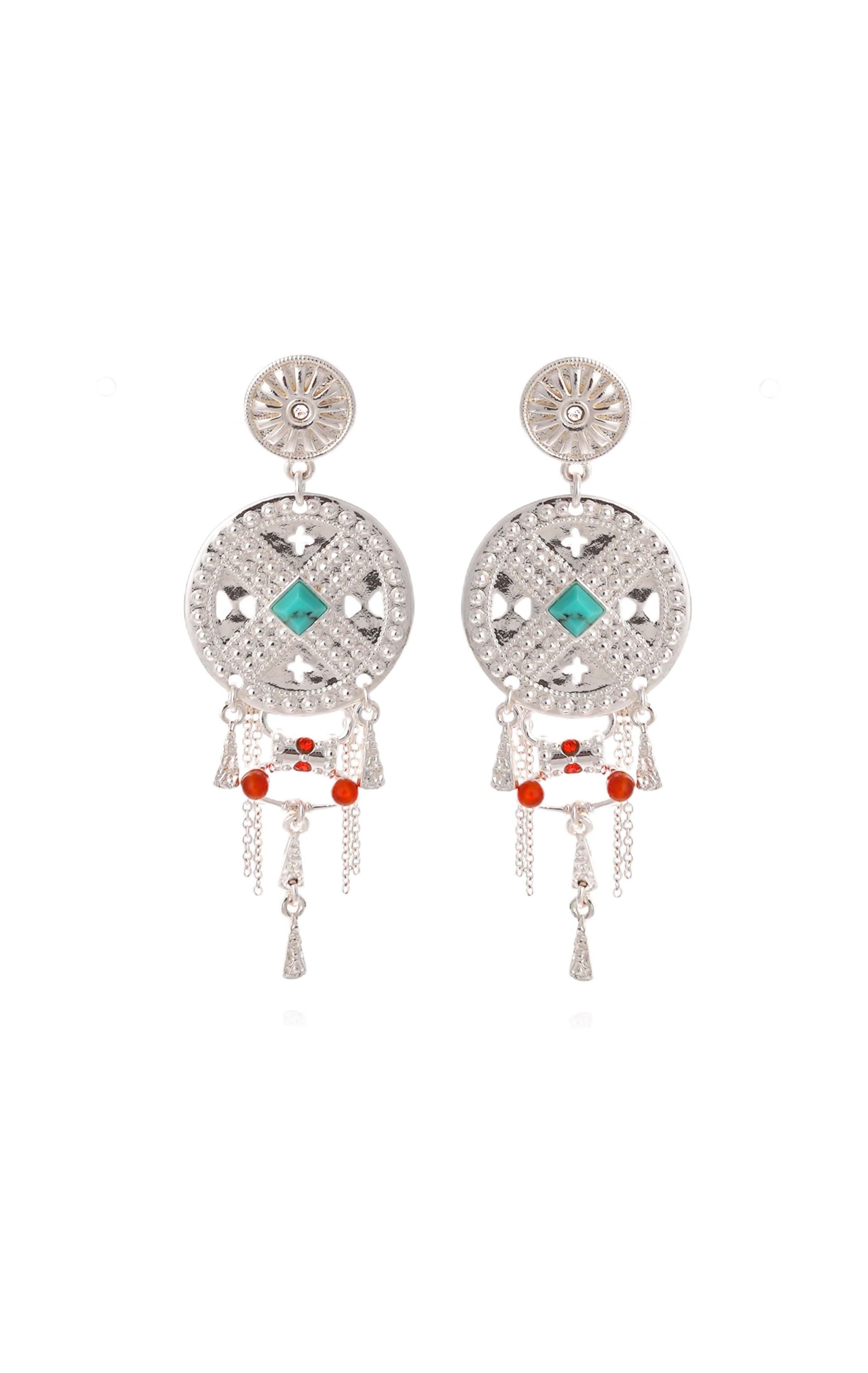  Boucles D'oreilles Paramor Argenté