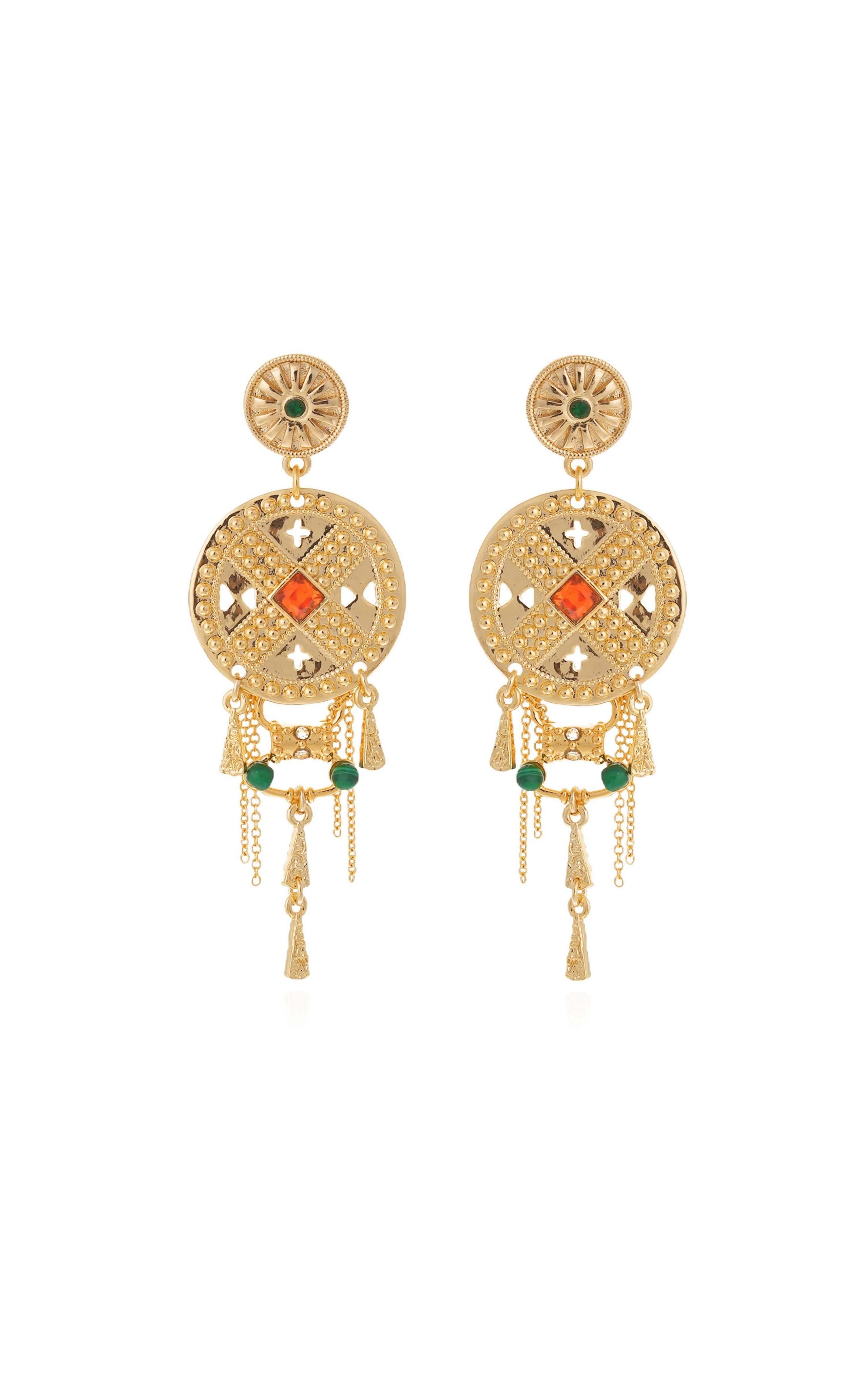  Boucles D'oreilles Paramor Doré