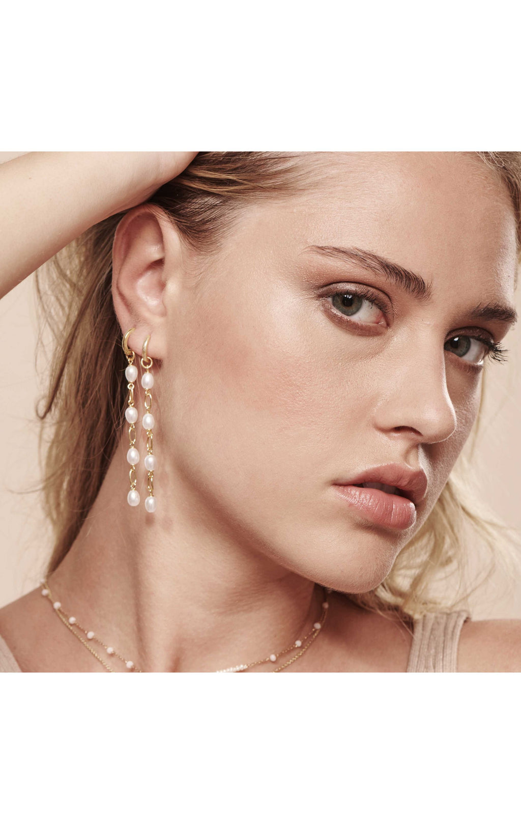  Boucles D'oreilles Pearly