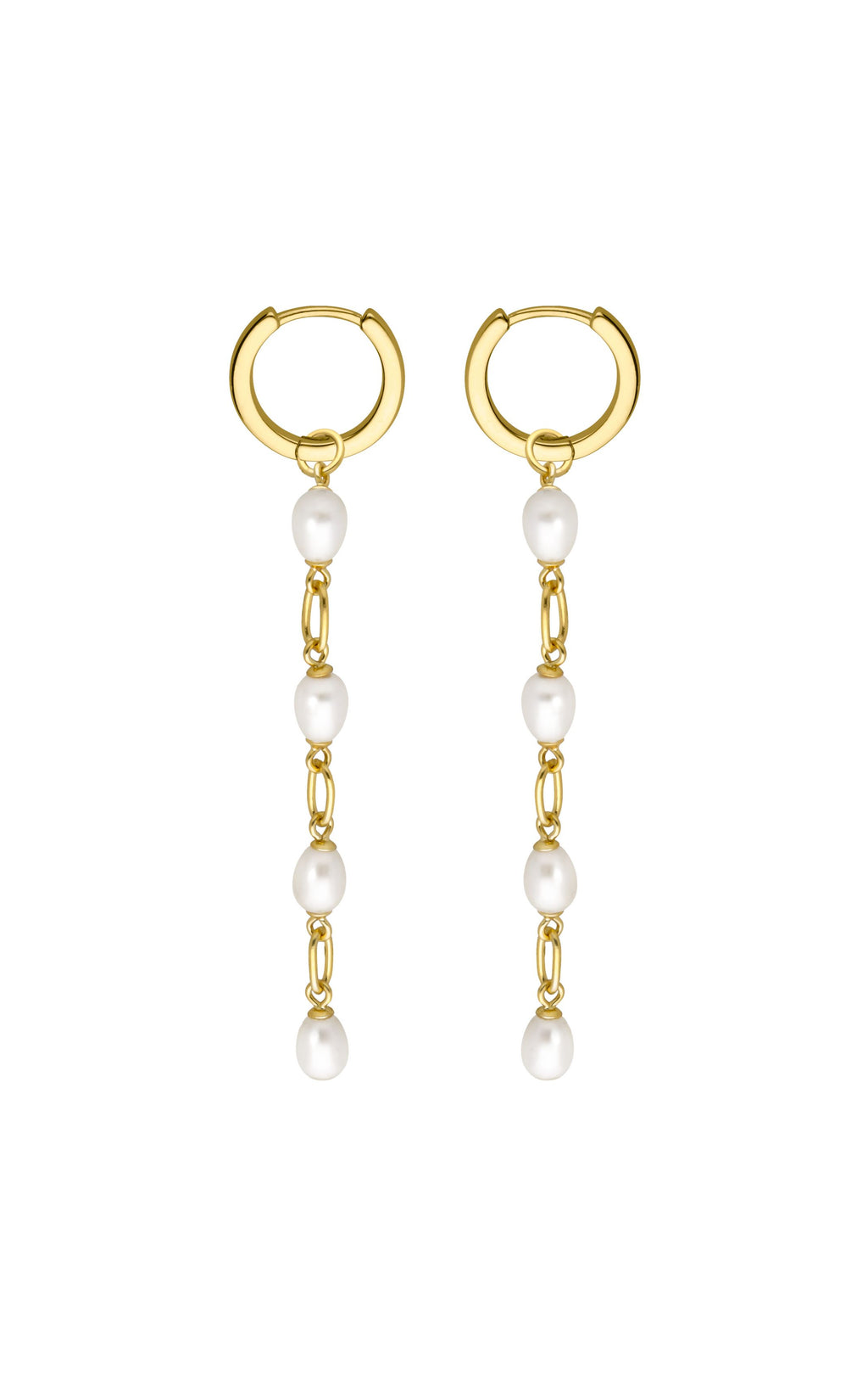  Boucles D'oreilles Pearly