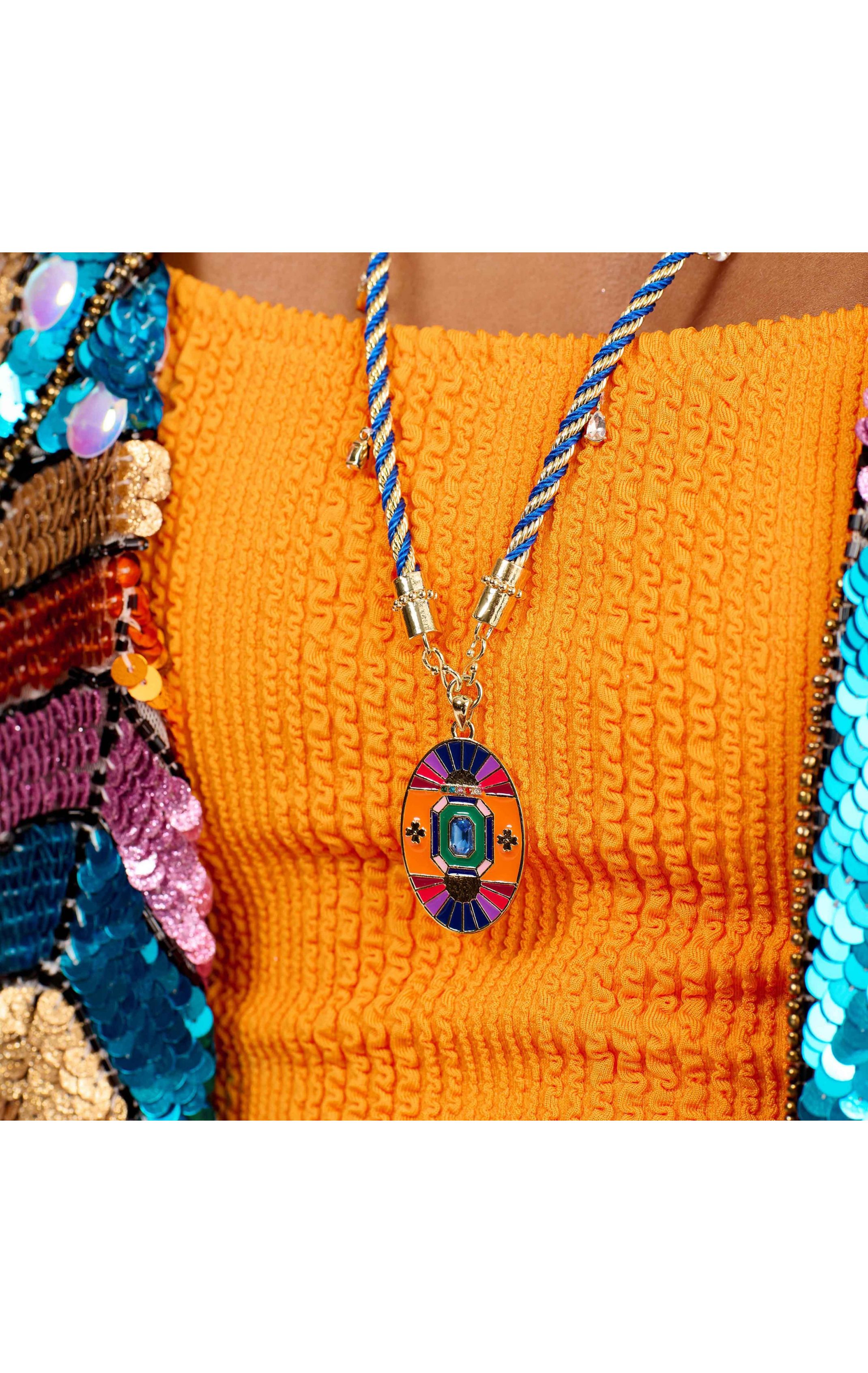  Collier Pesos Multicolore