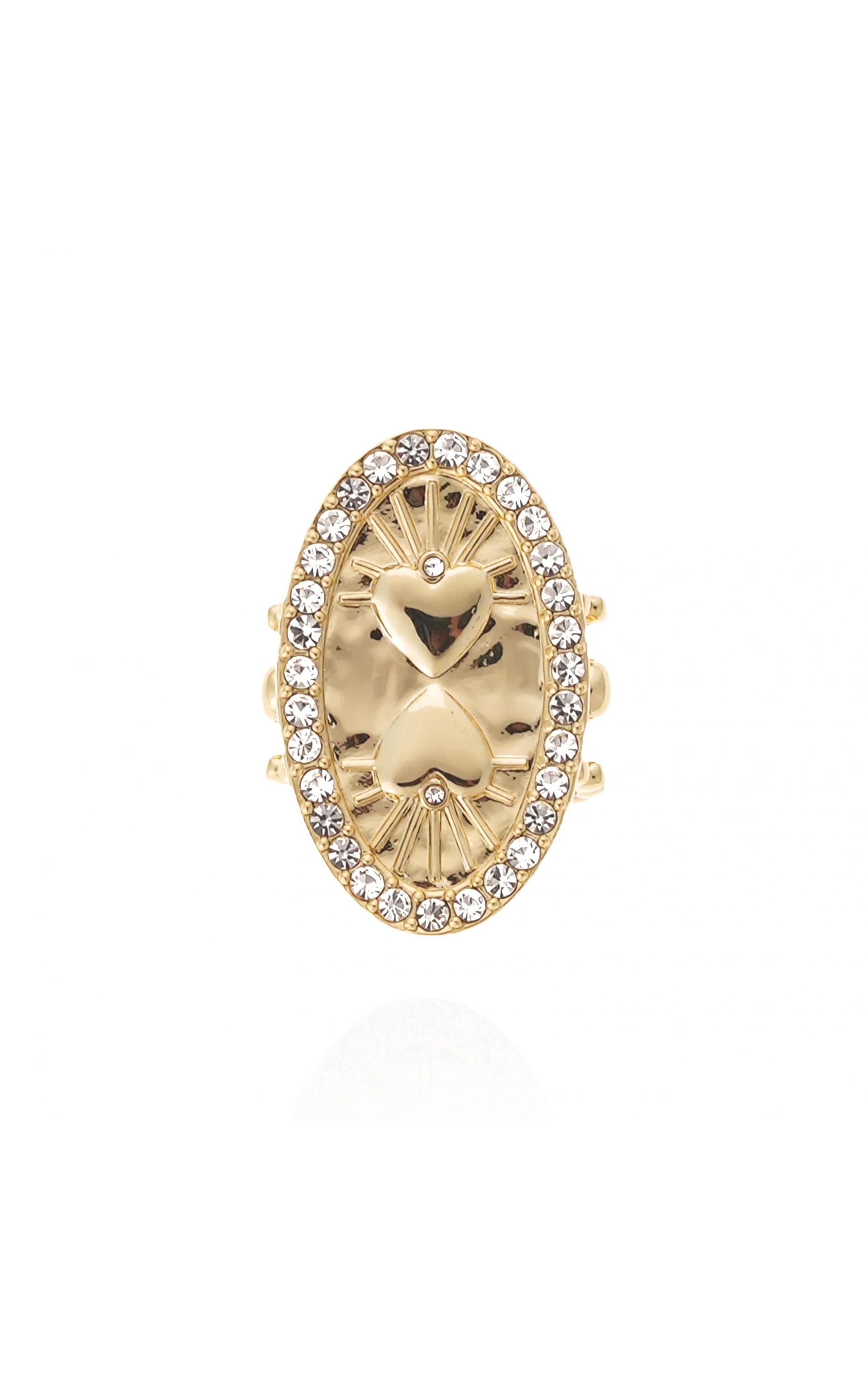  Bague Preacher Doré