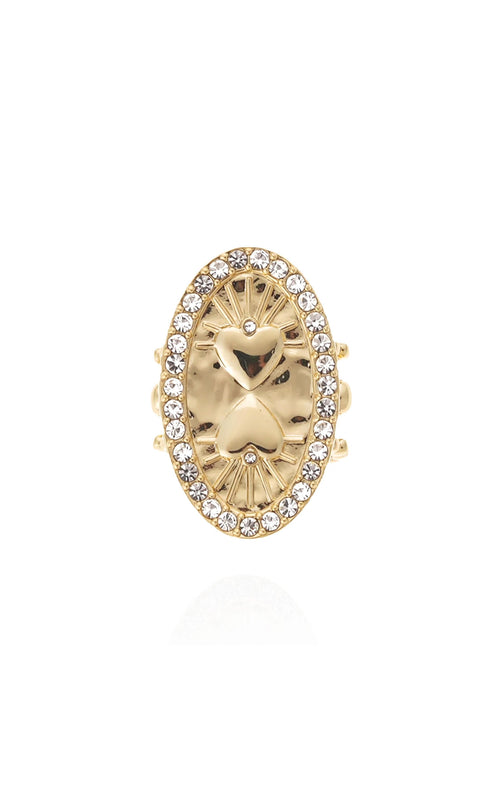  Bague Preacher Doré