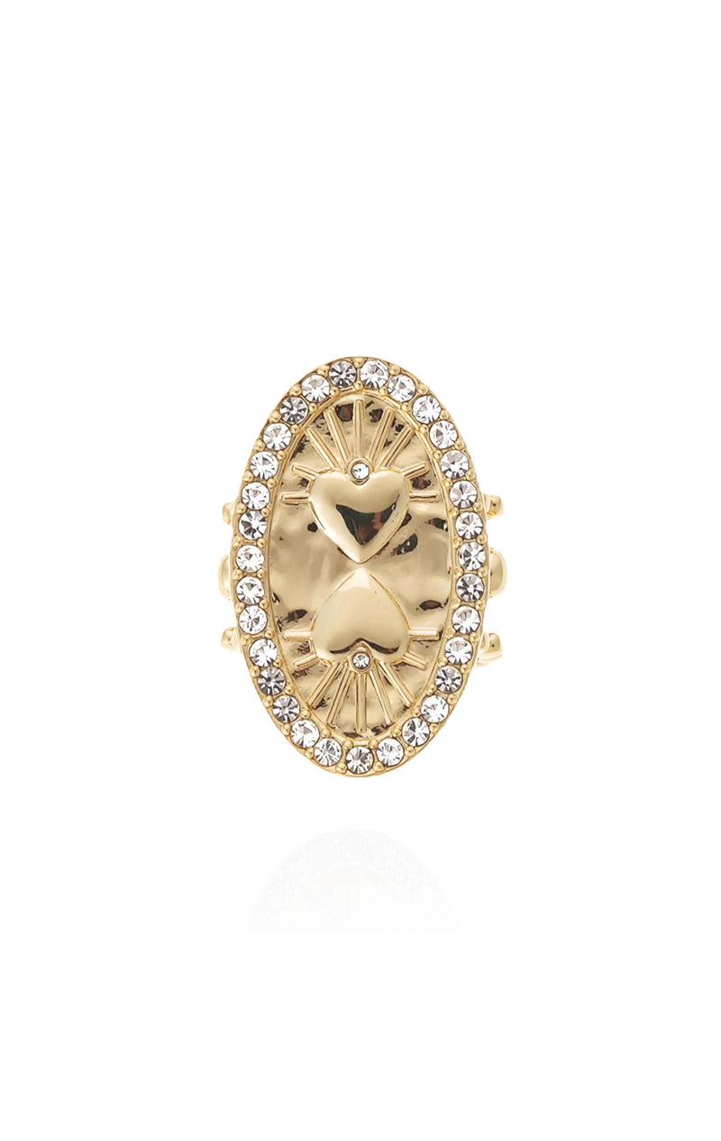  Bague Preacher Doré