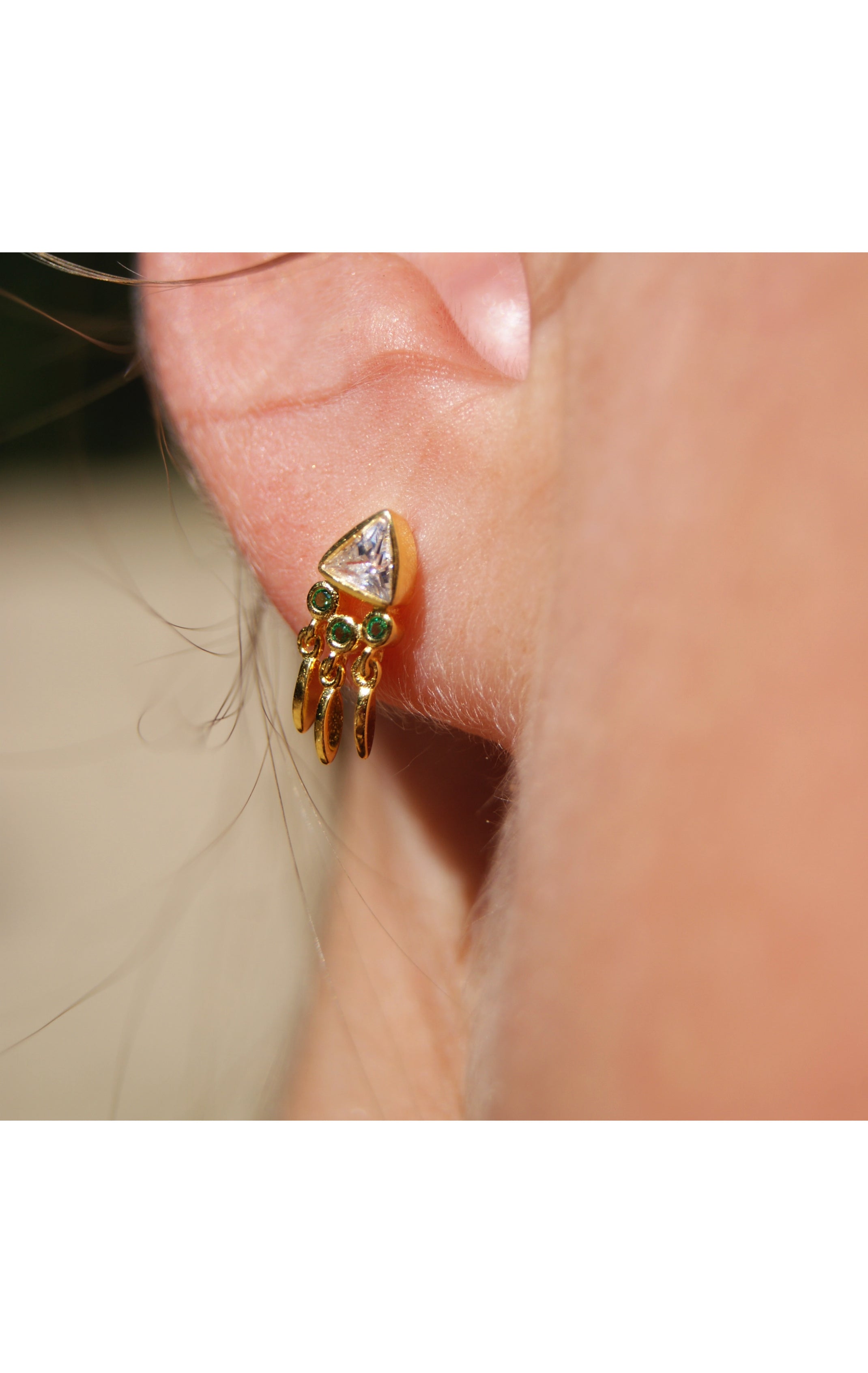  Boucles D'oreilles Pyramid