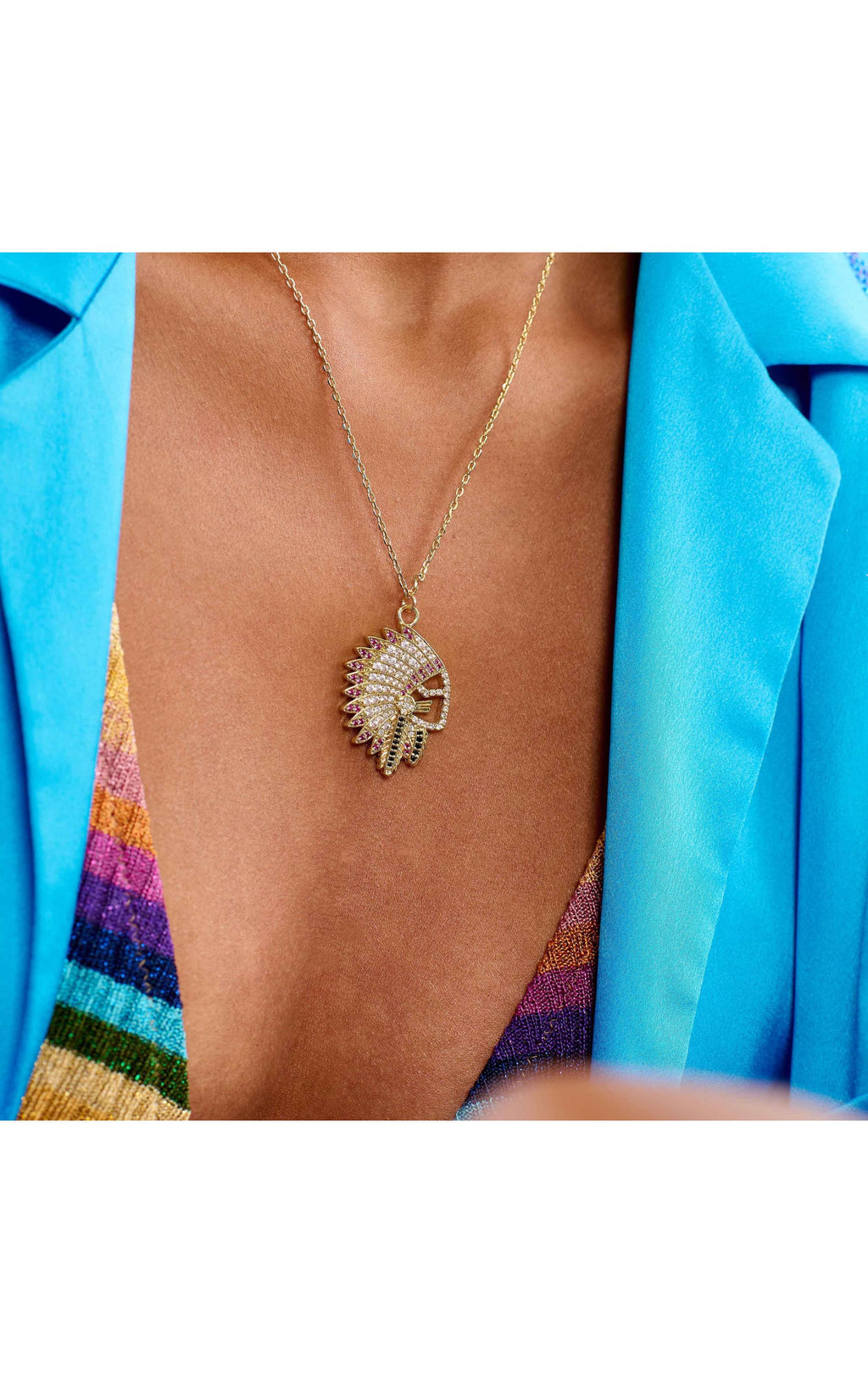  Collier Reema Multicolore
