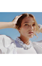  Collier Rhymes Blanc