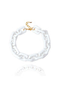  Collier Rhymes Blanc