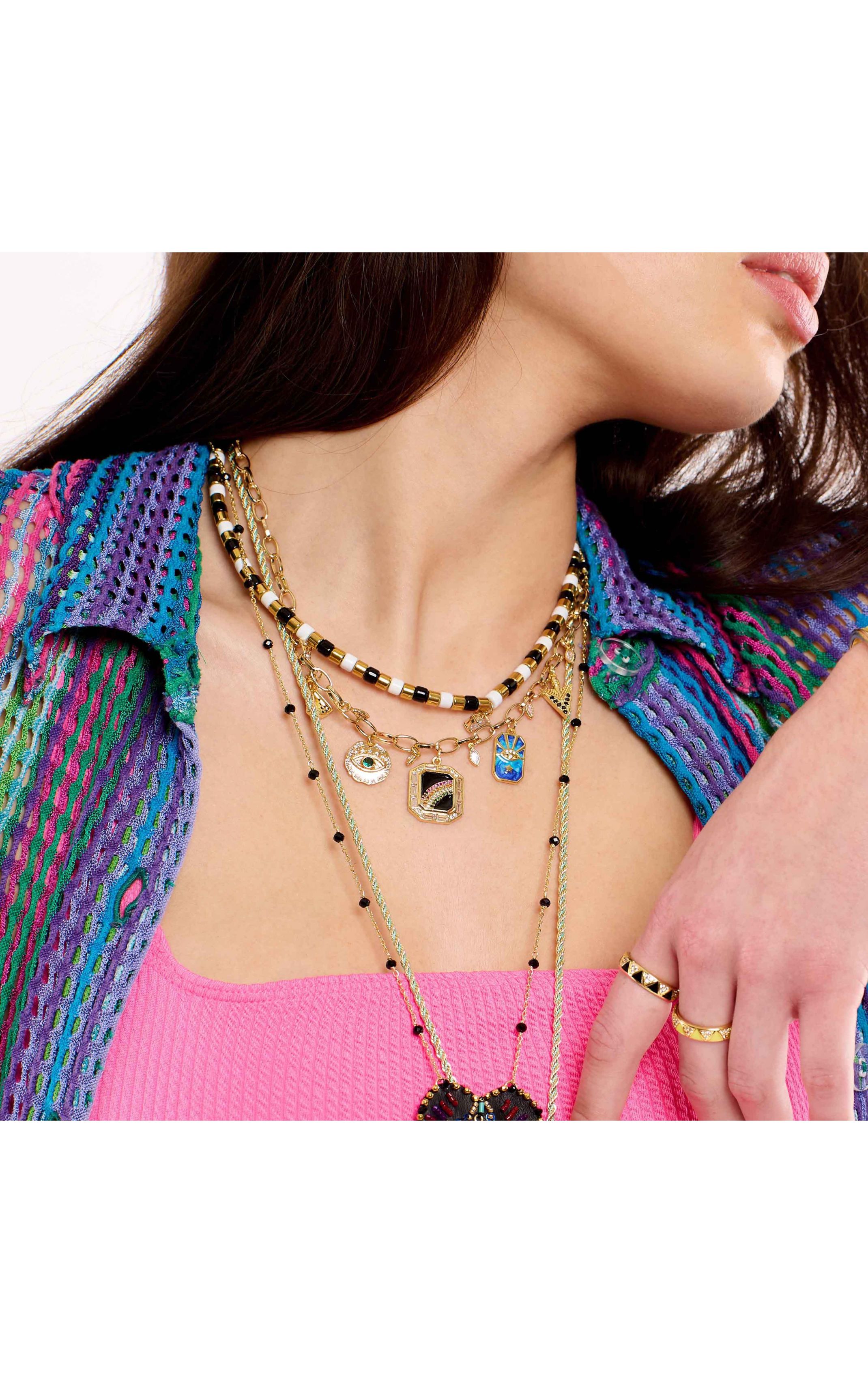  Collier Sarbakane Noir