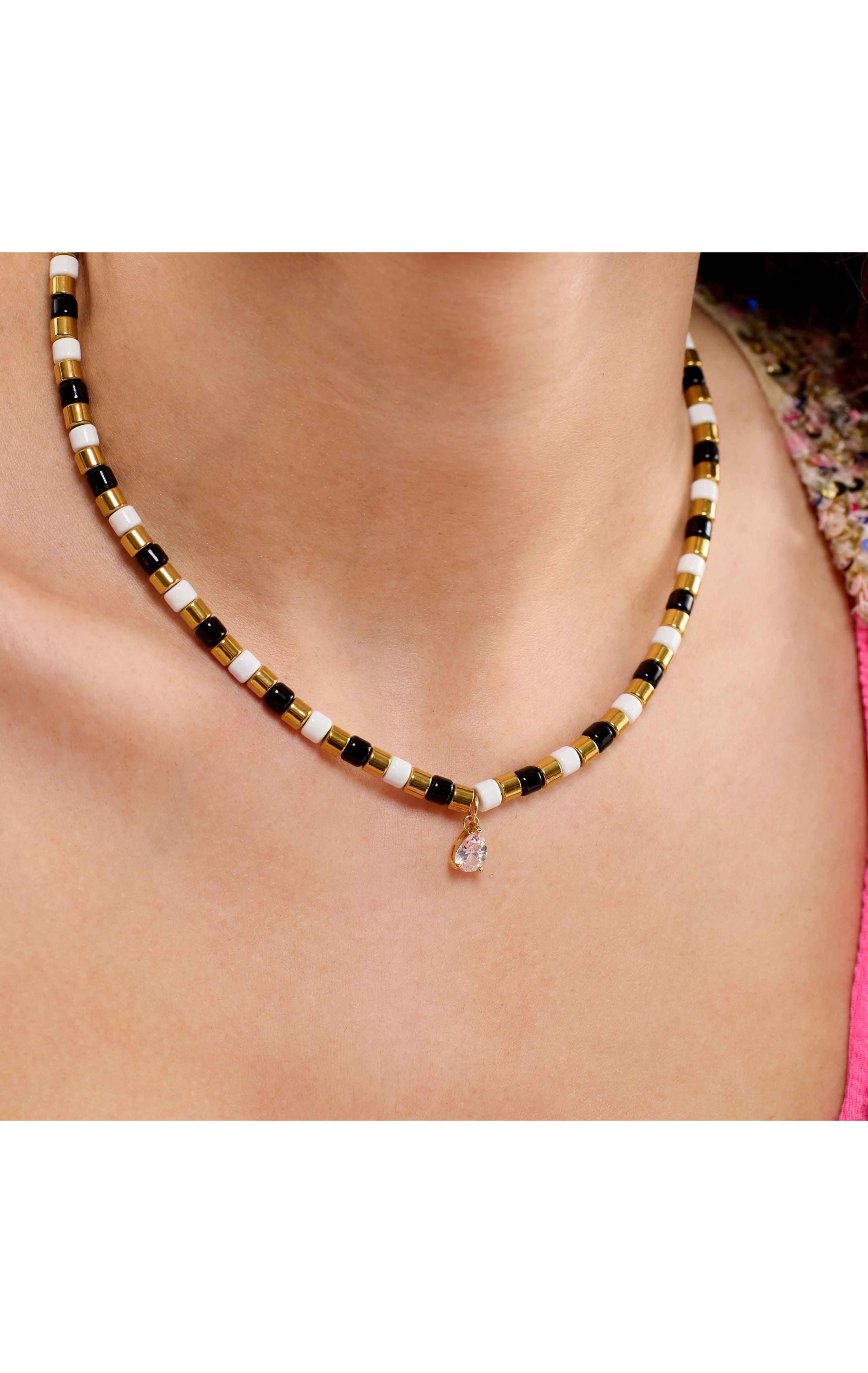  Collier Sarbakane Noir
