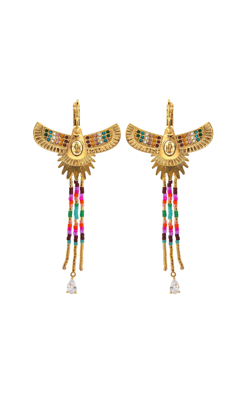  Boucles D'oreilles Teresina Multicolore