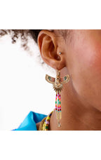  Boucles D'oreilles Teresina Multicolore