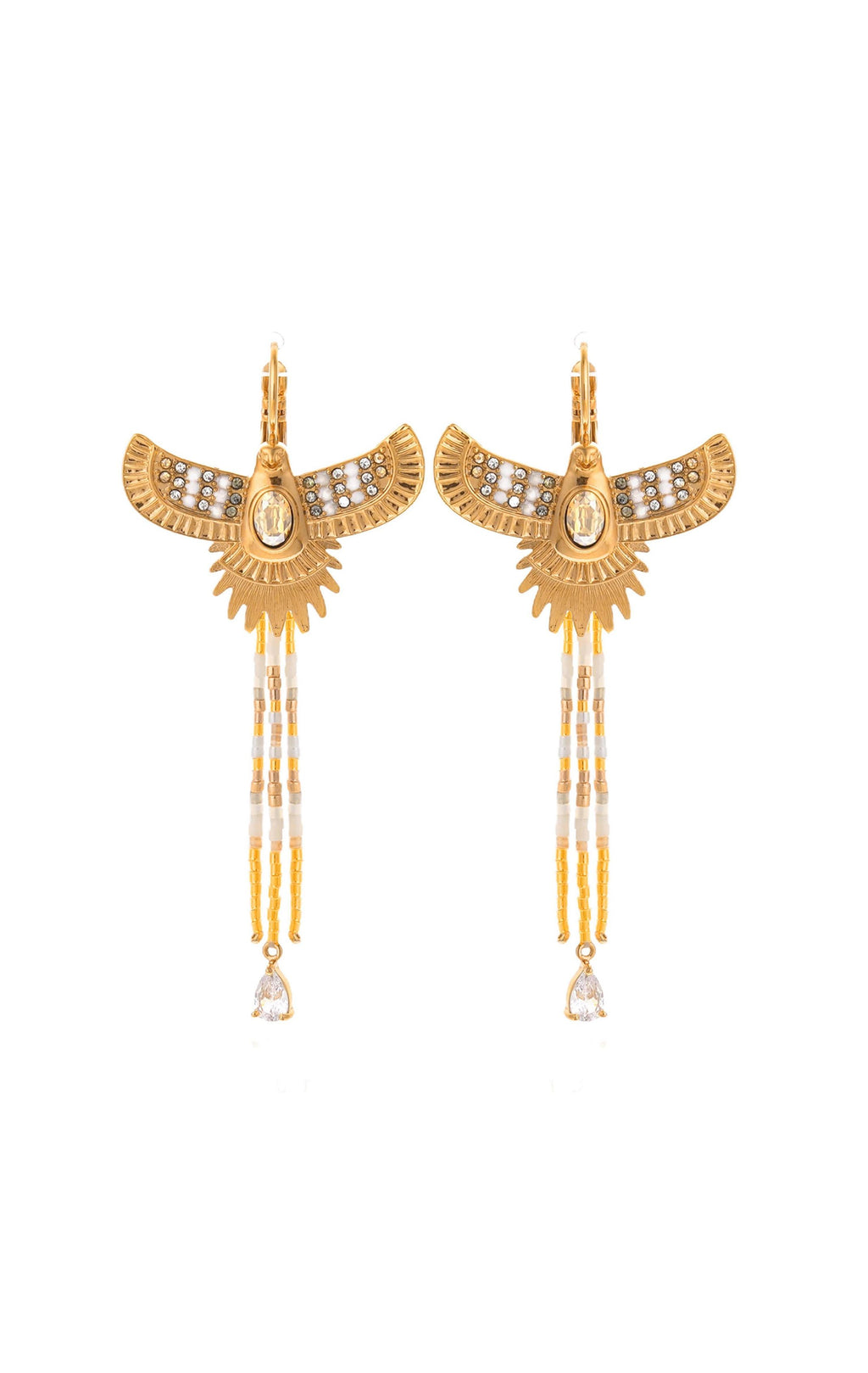  Boucles D'oreilles Teresina Blanc