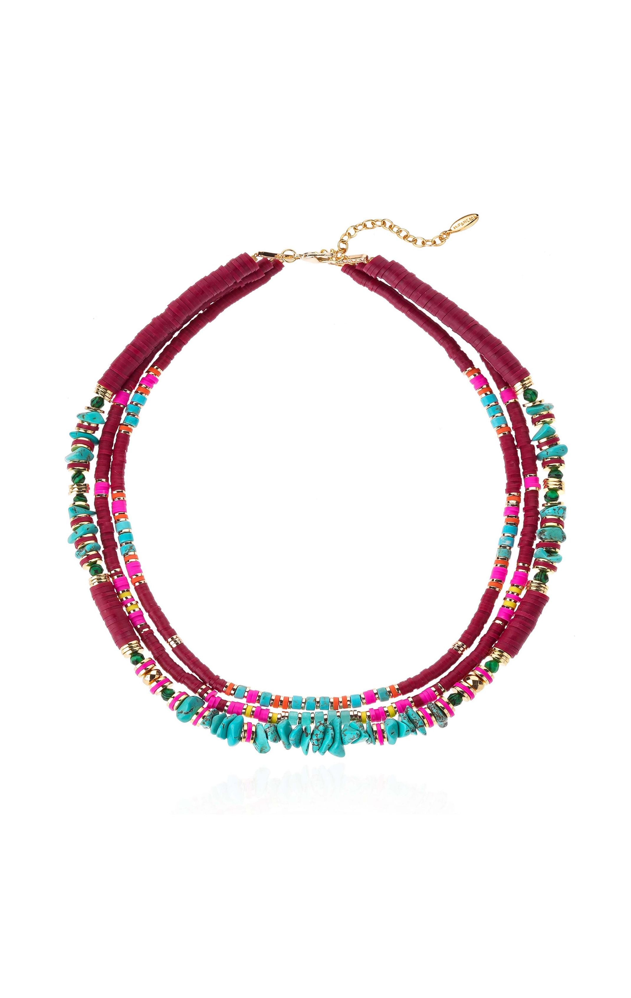  Collier Trion Grenat