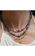  Collier Trion Bleu