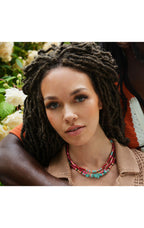  Collier Trion Grenat