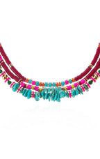  Collier Trion Grenat