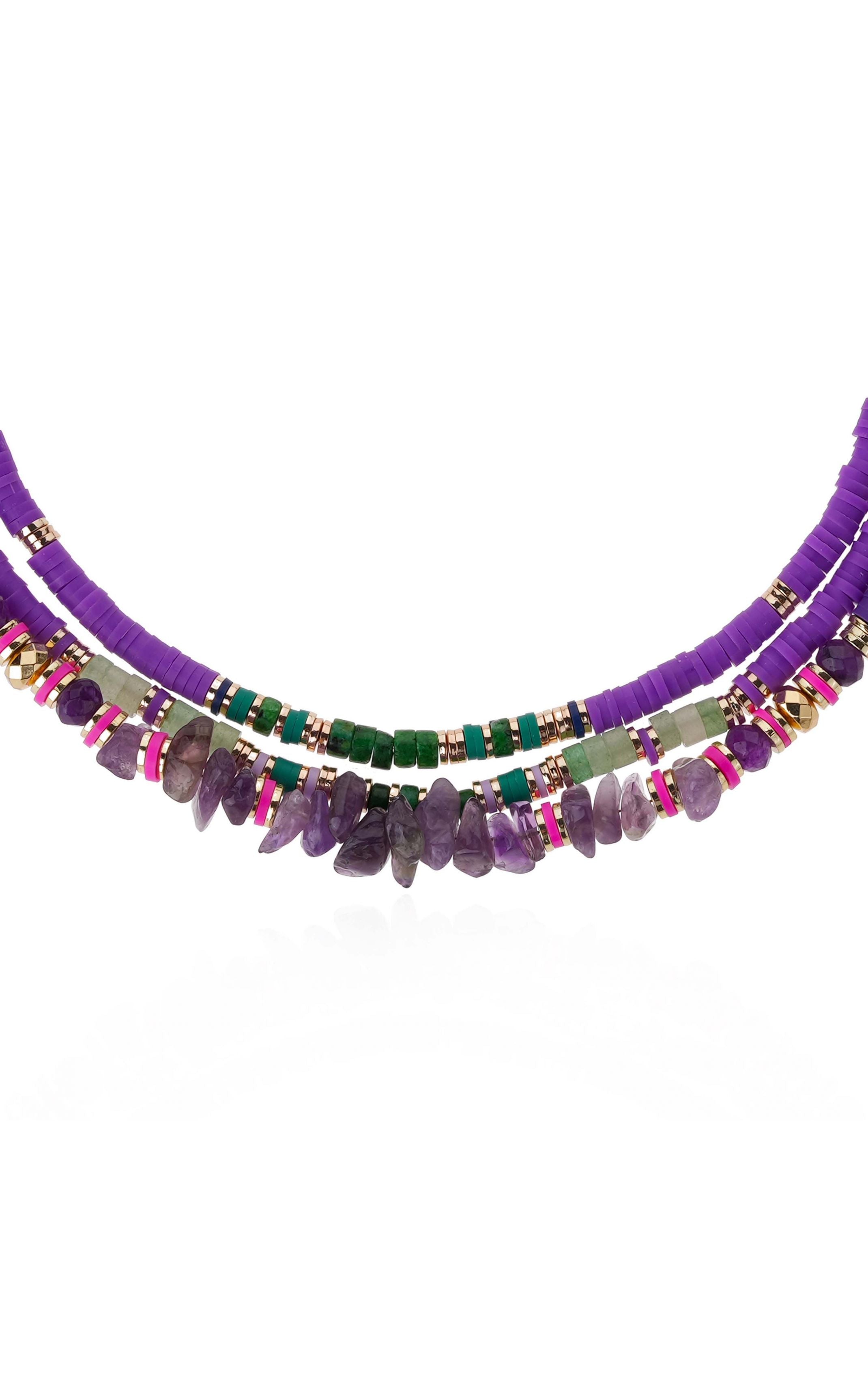  Collier Trion Violet