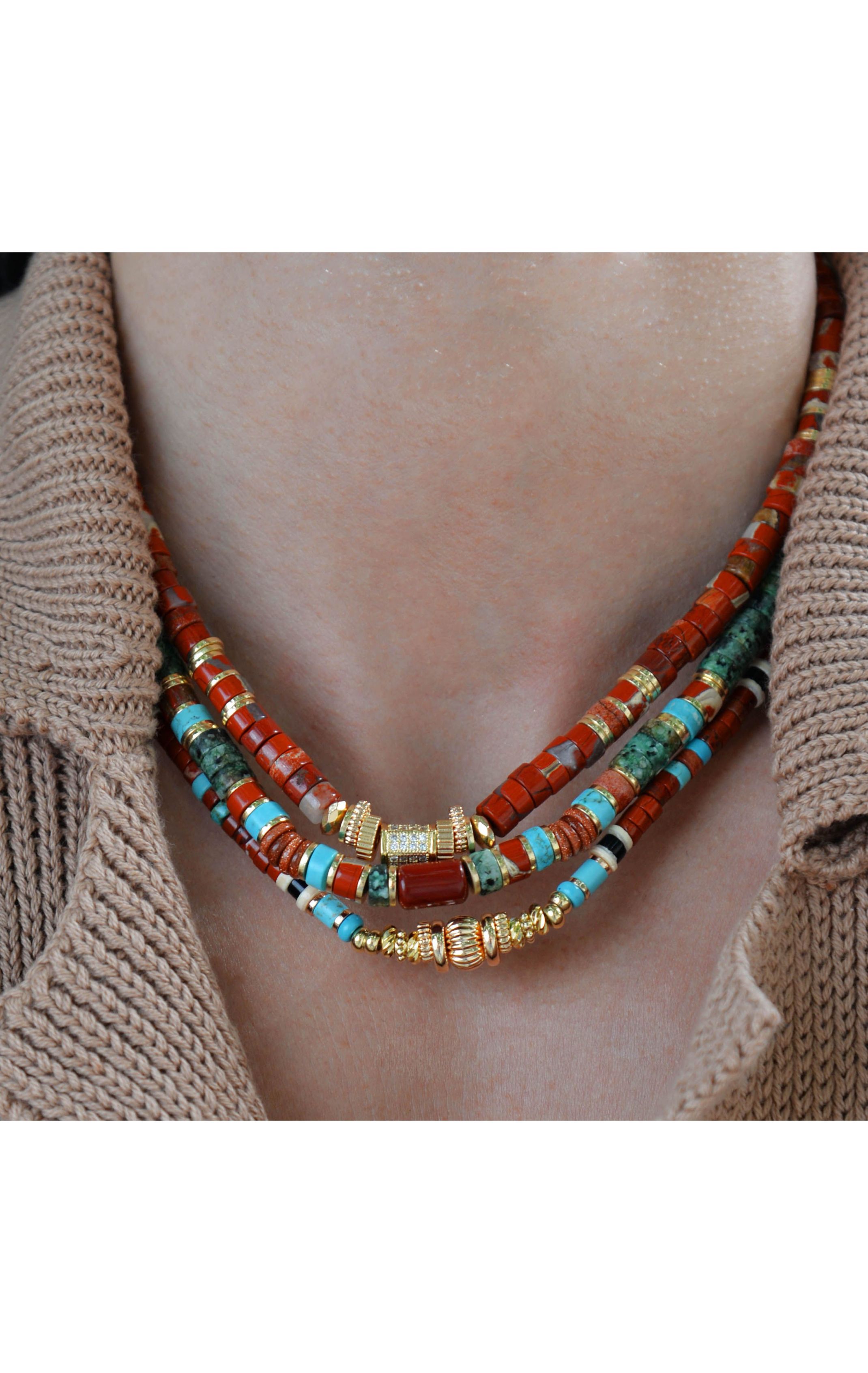  Collier Trion Terre