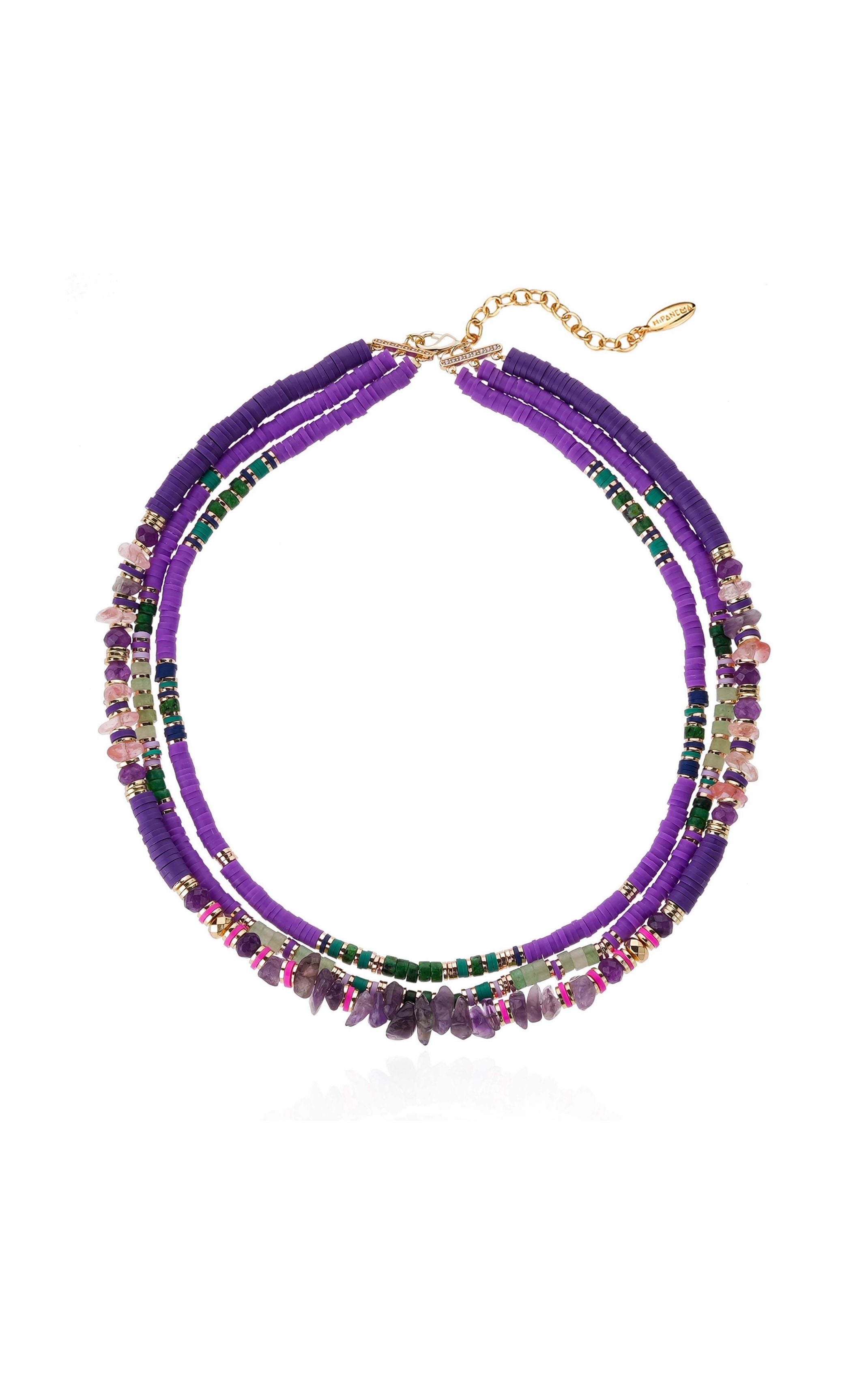  Collier Trion Violet