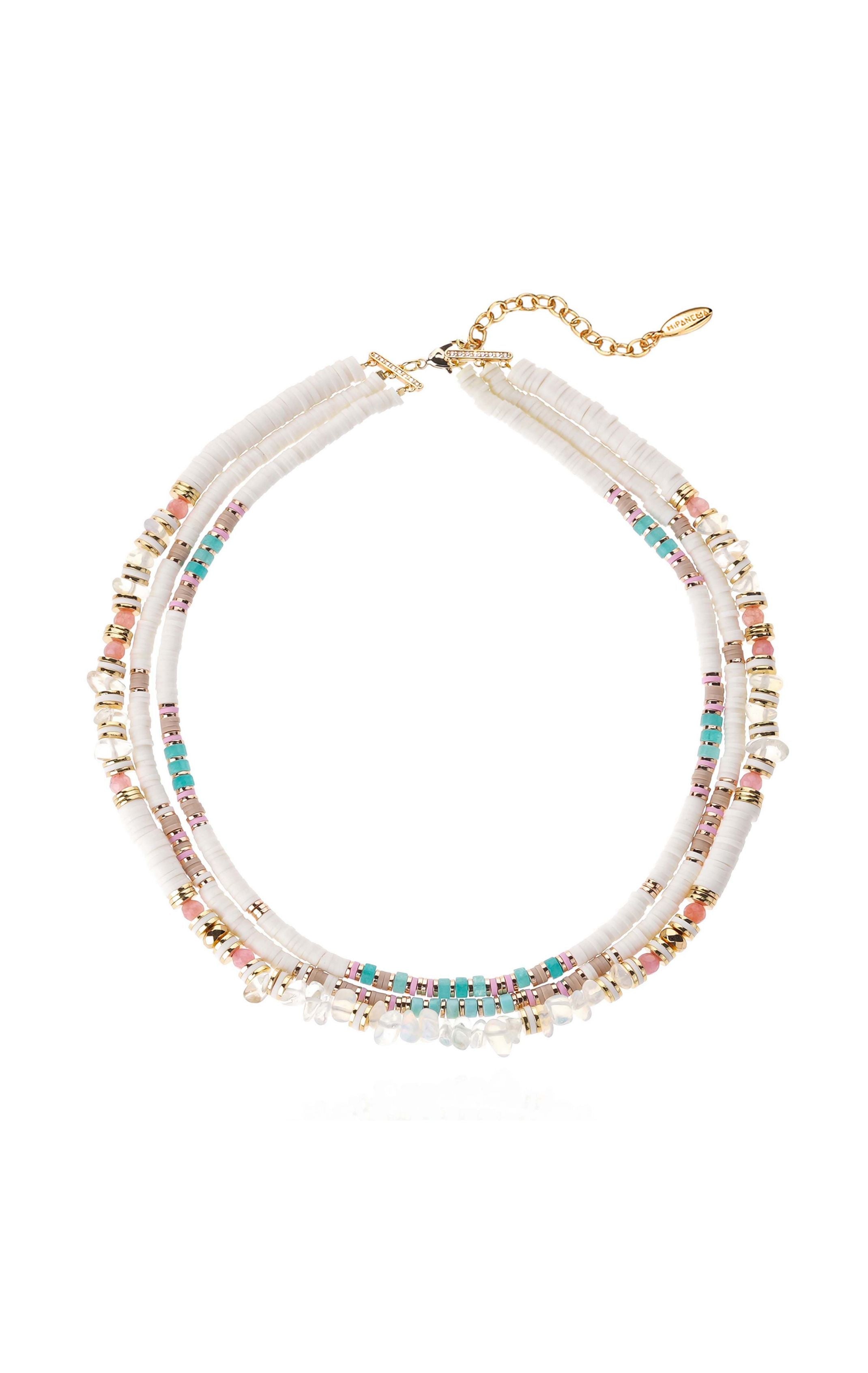  Collier Trion Blanc
