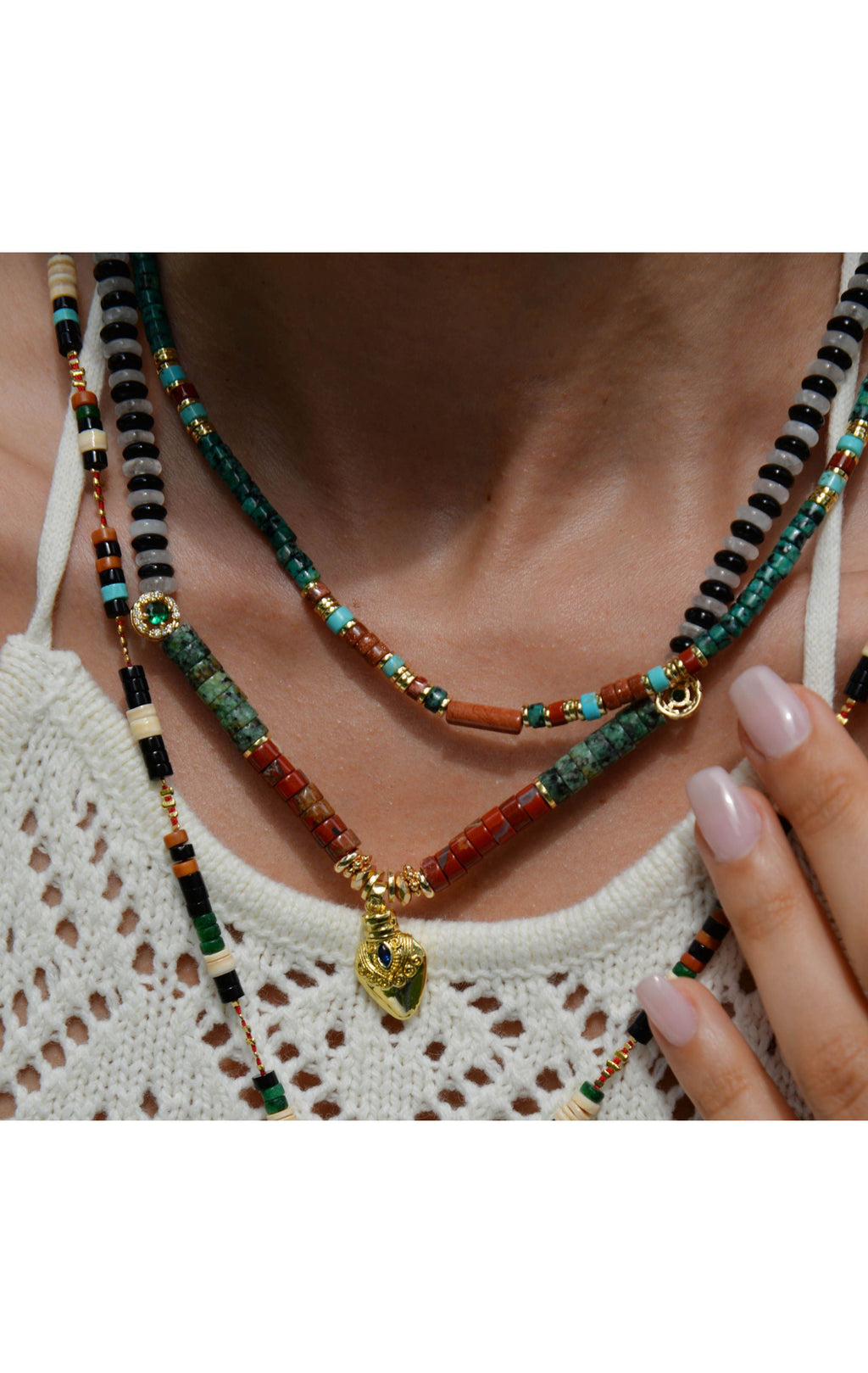 Collier Twinsy Terre