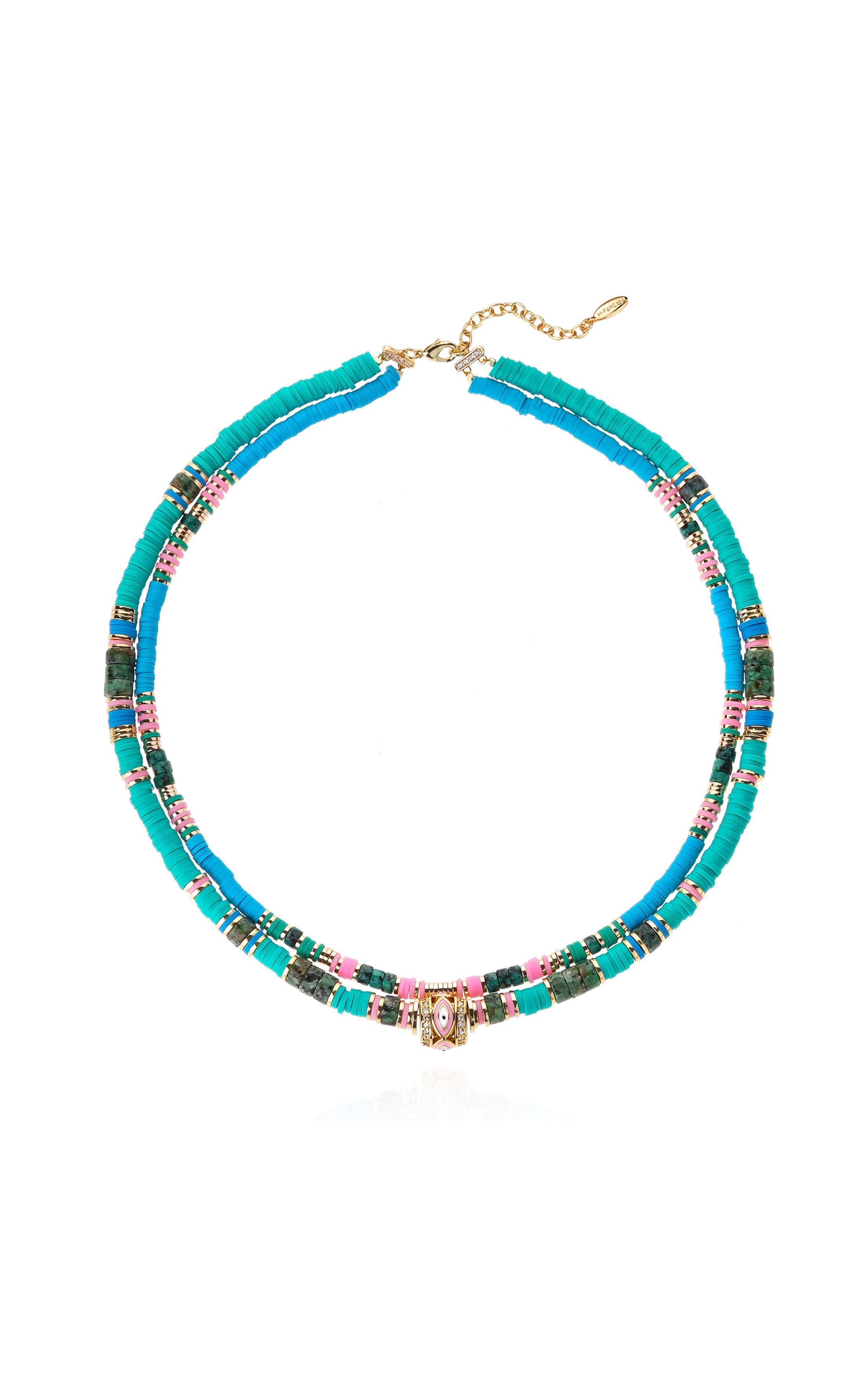  Collier Twinsy Bleu