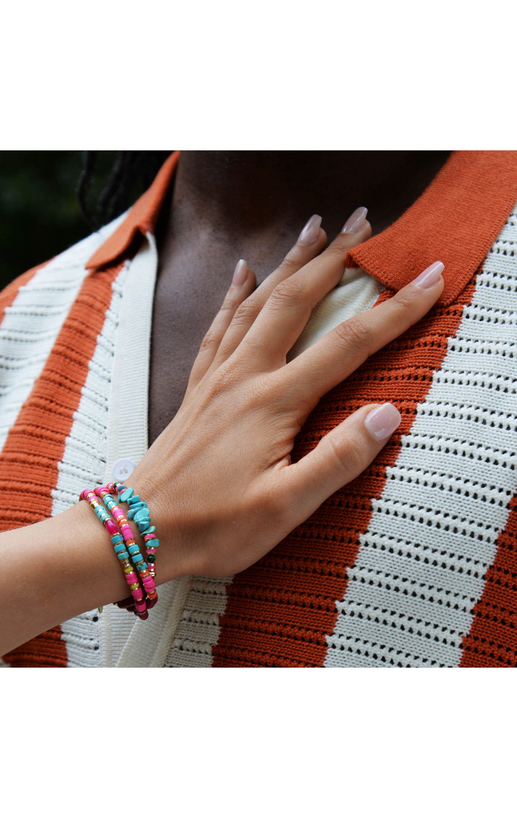  Bracelet Vadorada Grenat